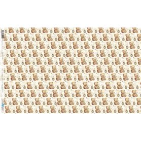 Papel De Arroz "Bee Happy" 33x54cm