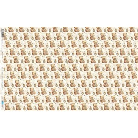 Papel De Arroz "Bee Happy" 33x54cm