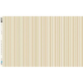 Papel De Arroz "Honey Lines" 33x54cm