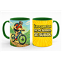 Taza Cerámica Hombre BICICLETA.