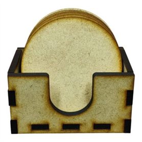 Conjunto POSAVASOS REDONDOS DM