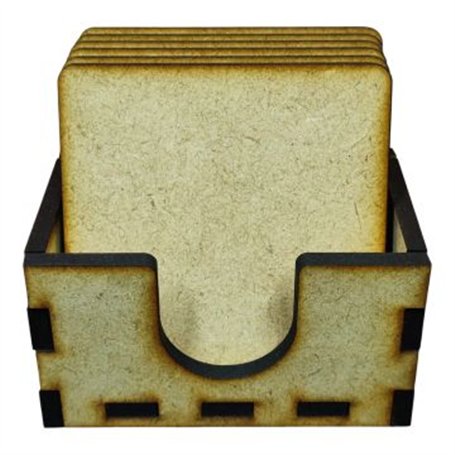 Conjunto POSAVASOS CUADRADOS DM