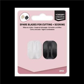 Cuchillas corte recto 2 recambios 