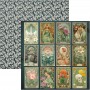 Colecciones Scrap – Papeles y materiales creativos para scrapbooking Ciao Bella Lunibloom Patterns Pad 12"x12" 8/Pkg