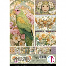 Colecciones Scrap – Papeles y materiales creativos para scrapbooking Ciao Bella Artemis Creative Pad A4 9/Pkg