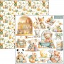 Colecciones Scrap – Papeles y materiales creativos para scrapbooking Ciao Bella Lunibloom Fussy Cut Pad 6"x6"