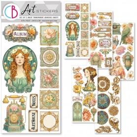 Colecciones Scrap – Papeles y materiales creativos para scrapbooking Ciao Bella Artemis PEGATINAS Ciao Bella