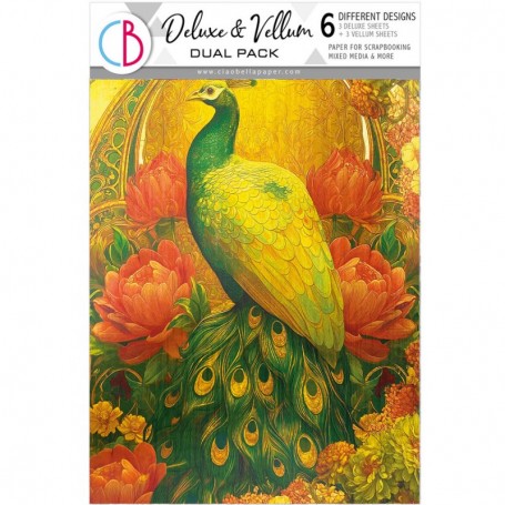 Deluxe Paper Gold & Vellum Dual Pack A4