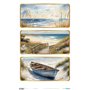 Papel De Arroz Landscape " Sunny Beach III" 33x54cm