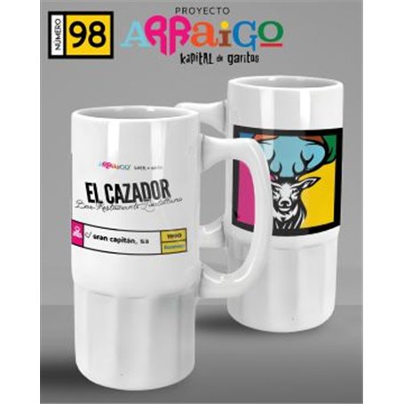 Jarra de Ceramica Arraigo EL CAZADOR