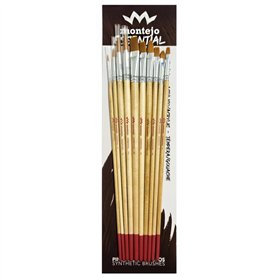 Set 10 pinceles surtido SINTÉTICO