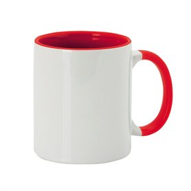 TAZA SUBLIMACIÓN HARNET ROJA