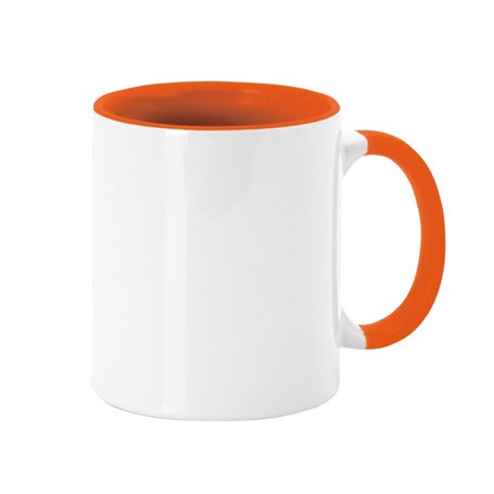 TAZA SUBLIMACIÓN HARNET NARANJA