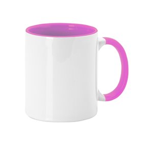 TAZA SUBLIMACIÓN HARNET ROSA