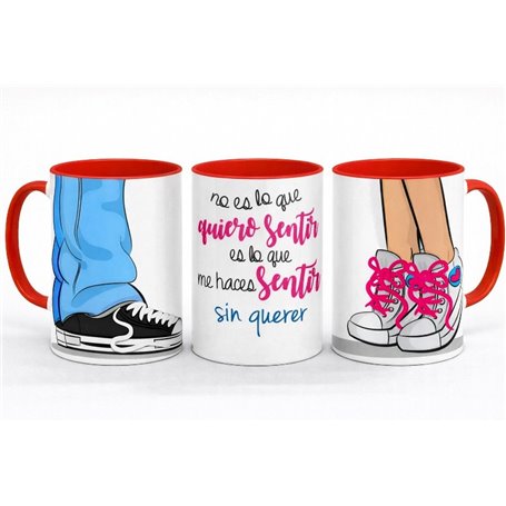 Taza Ilustrada de Pareja