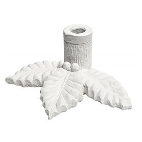 Palmatoria Resina Navideña (Sin Decorar) 13x10x5 Cm