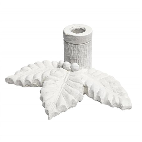 Palmatoria Resina Navideña (Sin Decorar) 13x10x5 Cm