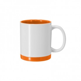 TAZA SUBLIMACIÓN RAYAR NARANJA