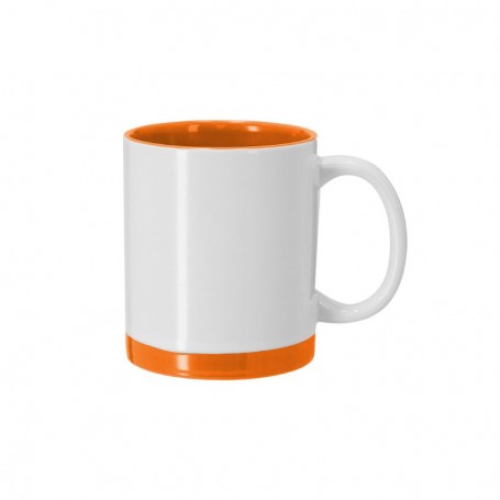 TAZA SUBLIMACIÓN RAYAR NARANJA