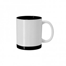 TAZA SUBLIMACIÓN RAYAR NEGRO