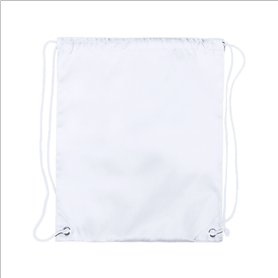 Productos Textiles Cortando Trazos Mochila Spook Sublimación Blanco 34x42cm
