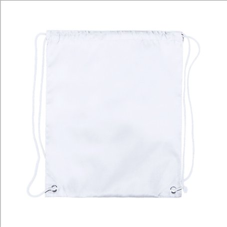 Productos Textiles Cortando Trazos Mochila Spook Sublimación Blanco 34x42cm