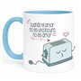 Taza Cerámica "Cuanto el Amor no es una locura no es Amor"