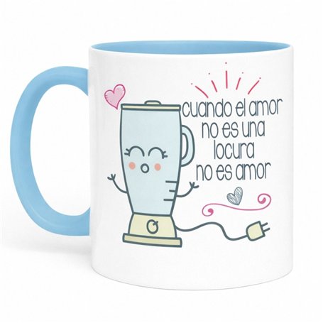 Taza Cerámica "Batidora Amor"
