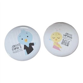 CHAPAS ESPECIAL SAN VALENTIN "PÁJAROS"