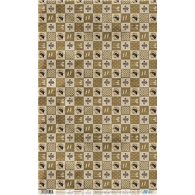 Papel de Arroz "Wizarding Adventure Yellow" 54x33cm