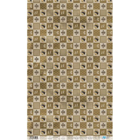 Papel de Arroz "Wizarding Adventure Yellow" 54x33cm