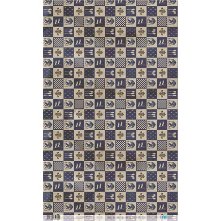 Papel de Arroz "Wizarding Adventure Blue" 54x33cm