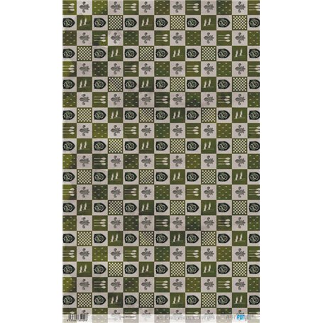 Papel de Arroz "Wizarding Adventure Green" 54x33cm