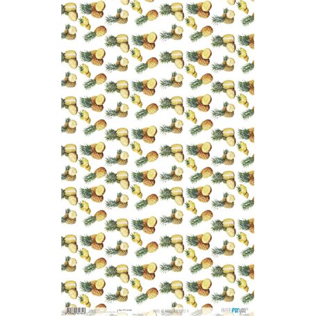 Papel de Arroz ·Pineapples V" 54x33cm