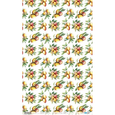 Papel de Arroz ·Mangos VII" 54x33cm