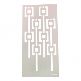 Plantilla StencilGEOMÉTRICA COTP8015 15x30cm.