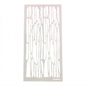 Plantilla Stencil TEXTURA PIEDRA COTP8012 30x30cm.