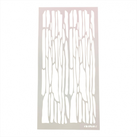 Plantilla Stencil TEXTURA PIEDRA COTP8012 30x30cm.