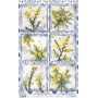 Papel Arroz 54×33 cm 25-30 gr. "Flores Amarillas III"