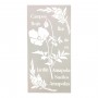 Plantilla Stencil AMAPOLA COTP8009 15x30cm.
