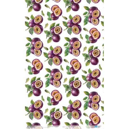Papel Arroz 54×33 cm 25-30 gr. "Maracuyas VII"