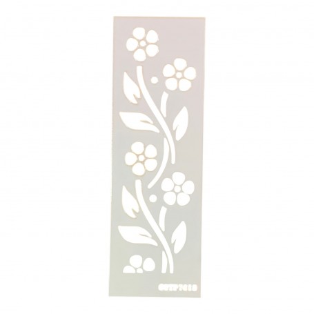 Plantilla Stencil Esténcil COTP7018 6x15 cm.