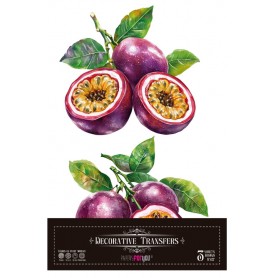 Decor Transfers MARACUYAS 15x30cm 4 Hojas.