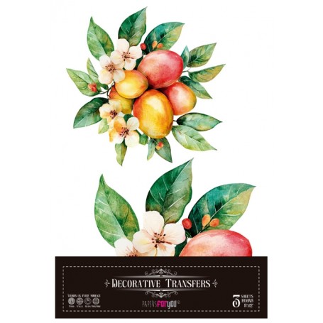 Decor Transfers MANGOS 15718 15x30cm 4 Hojas.