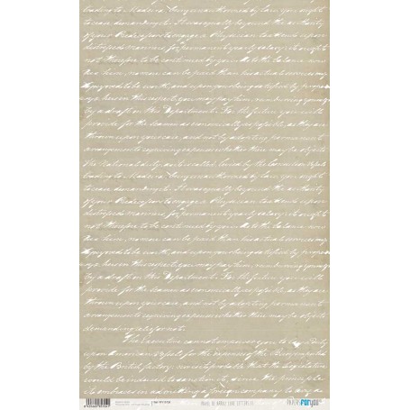 Papel de arroz 54x33cm, 25-30gr "Love Letters II"