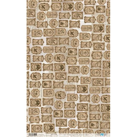 Papel de Arroz "Wizarding Adventure Labels" 54x33cm