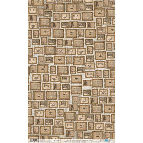 Papel de Arroz "Wizarding Adventure Frames" 54x33cm