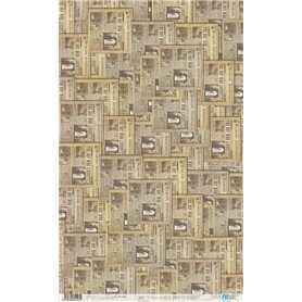 Papel de Arroz "Wizarding Adventure Newspapers" 54x33cm