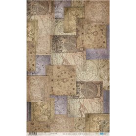 Papel de Arroz "Wizarding Adventure Astrology 54x33cm