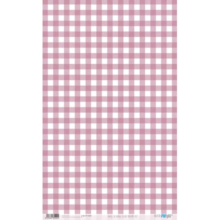 Papel Arroz 54×33 cm 25-30 gr. "Vichy Dreams VII"